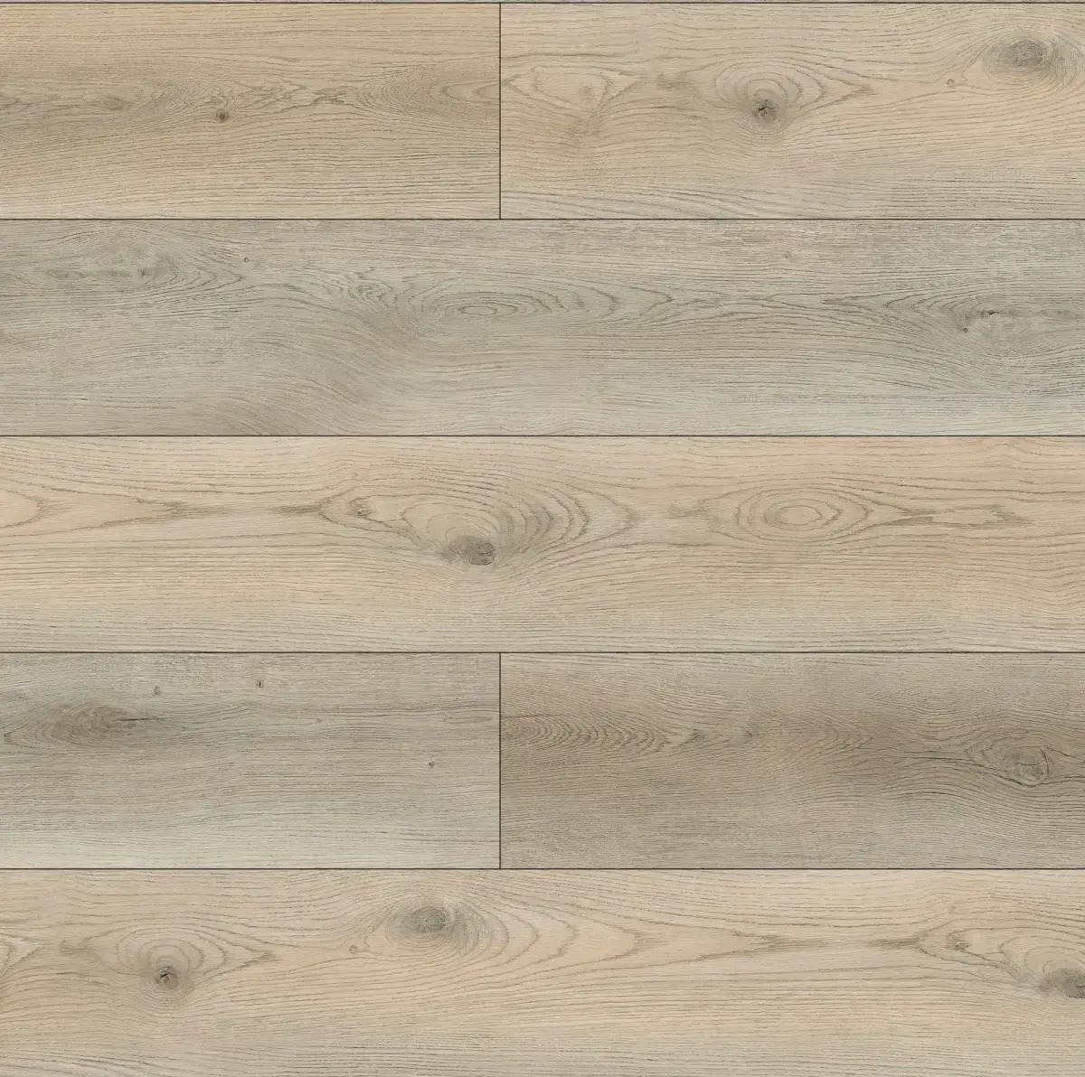 Cream One Modern Family Collection waterproof rigid-core SPC vinyl plank flooring sample