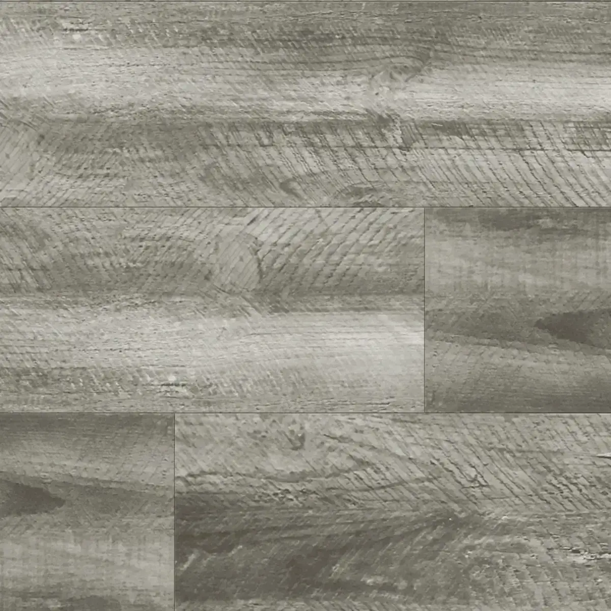 Feather Grey Oak Memories Collection waterproof rigid-core SPC vinyl plank flooring sample