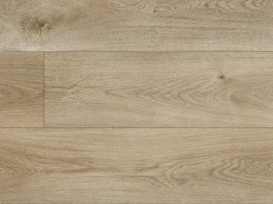 Natural French Oak Citi Collection waterproof rigid-core SPC vinyl plank flooring sample