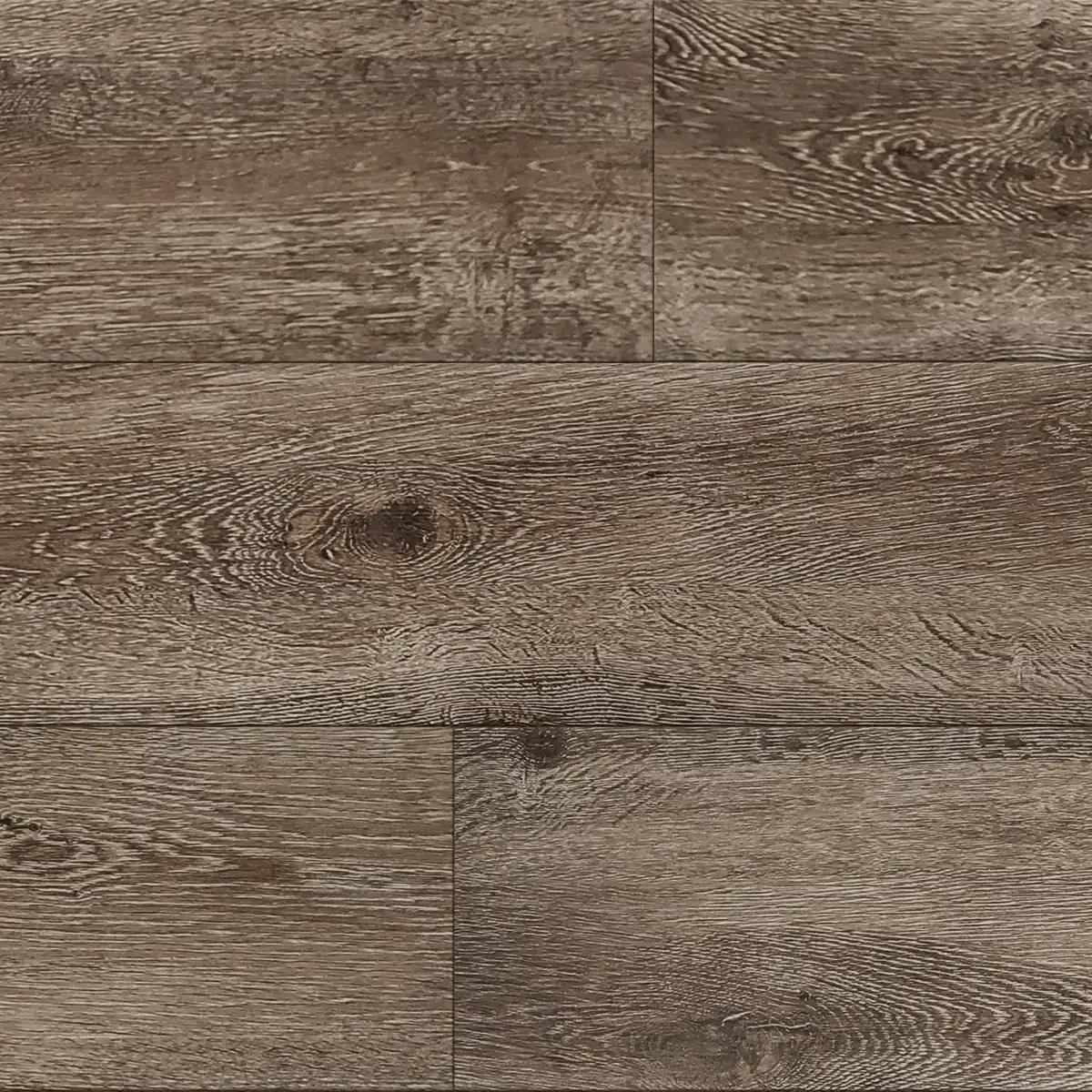Tobacco Road Oak Modern Family Collection waterproof rigid-core SPC vinyl plank flooring sample